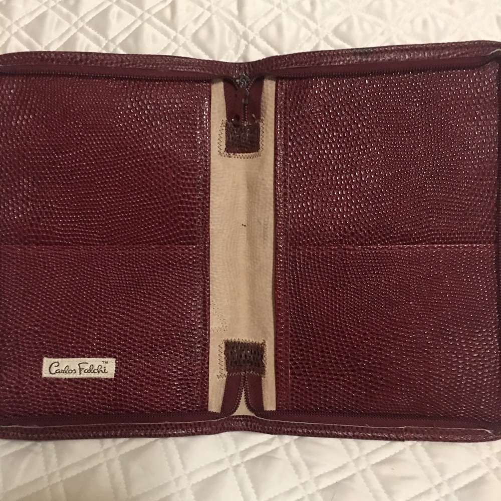 CARLOS FALCHI ADDRESS OR NOTE BOOK COVER
